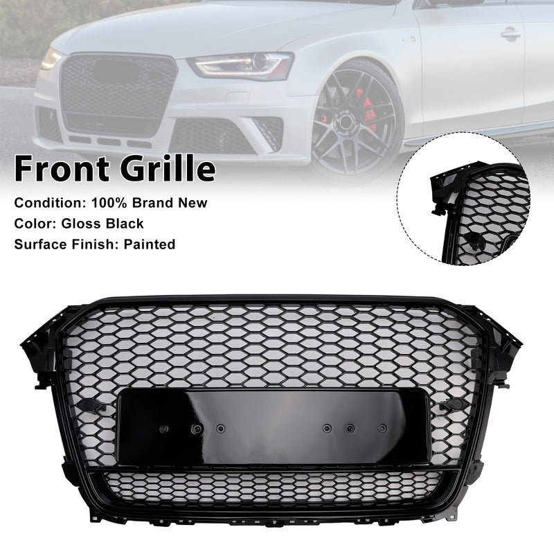 2013–2016 Audi A4 S4 B8.5 mit Kühlergrill im Quattro RS4-Stil für die Frontstoßstange