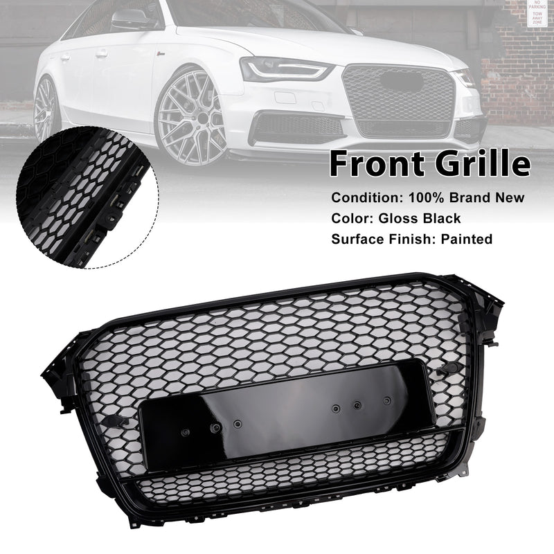2013–2016 Audi A4 S4 B8.5 mit Kühlergrill im Quattro RS4-Stil für die Frontstoßstange
