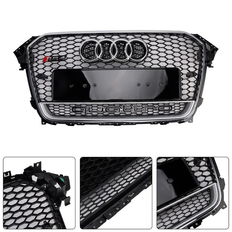 2013–2016 Audi A4 S4 B8.5 mit Kühlergrill im Quattro RS4-Stil für die Frontstoßstange