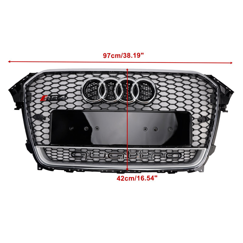2013–2016 Audi A4 S4 B8.5 mit Kühlergrill im Quattro RS4-Stil für die Frontstoßstange