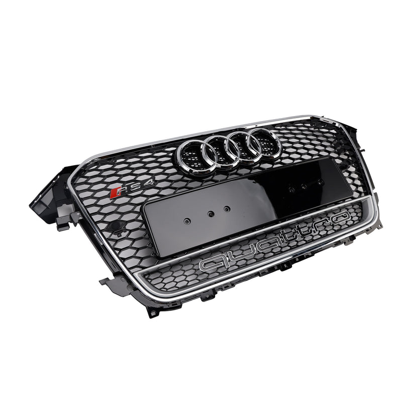 2013–2016 Audi A4 S4 B8.5 mit Kühlergrill im Quattro RS4-Stil für die Frontstoßstange