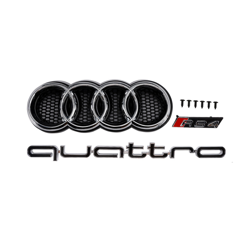 2013–2016 Audi A4 S4 B8.5 mit Kühlergrill im Quattro RS4-Stil für die Frontstoßstange