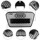 RS5 Honeycomb Sixth Mesh puskurin säleikkö Fit Audi A5 S5 B8.5 2013-2016