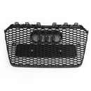 RS5 Honeycomb Sixth Mesh puskurin säleikkö Fit Audi A5 S5 B8.5 2013-2016