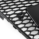 RS5 Honeycomb Sixth Mesh puskurin säleikkö Fit Audi A5 S5 B8.5 2013-2016