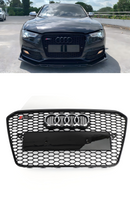RS5 Honeycomb Sixth Mesh puskurin säleikkö Fit Audi A5 S5 B8.5 2013-2016