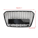RS5 Stil Sechseck Gitter Frontstoßstangen Grill Passend für Audi A5 S5 B8.5 2013-2016