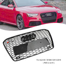 Parrilla de parachoques delantero hexagonal estilo RS5 adecuada para Audi A5 S5 B8.5 2013-2016