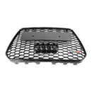 Parrilla de parachoques delantero hexagonal estilo RS5 adecuada para Audi A5 S5 B8.5 2013-2016