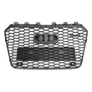 Parrilla de parachoques delantero hexagonal estilo RS5 adecuada para Audi A5 S5 B8.5 2013-2016