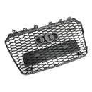 Parrilla de parachoques delantero hexagonal estilo RS5 adecuada para Audi A5 S5 B8.5 2013-2016