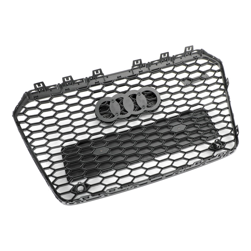 RS5-stil sekskantgitter foran støtfangergrill egnet for Audi A5 S5 B8.5 2013-2016