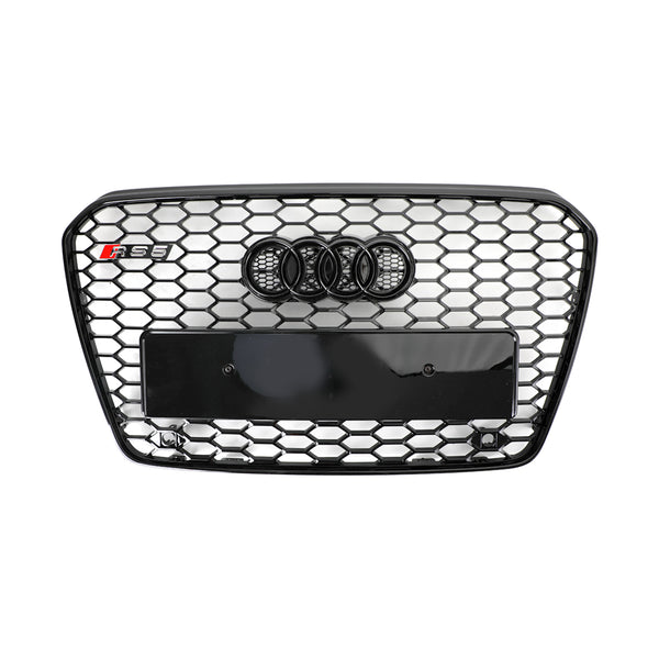 RS5 Stil Sechseck Gitter Frontstoßstangen Grill Passend für Audi A5 S5 B8.5 2013-2016