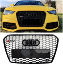 Parrilla de parachoques delantero hexagonal estilo RS5 adecuada para Audi A5 S5 B8.5 2013-2016