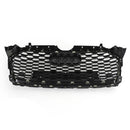 Grade dianteira esportiva estilo favo de mel RS5 para Audi A5 S5 B9 2017-2019 preto brilhante