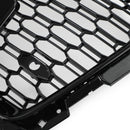 Grade dianteira esportiva estilo favo de mel RS5 para Audi A5 S5 B9 2017-2019 preto brilhante