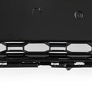 Grade dianteira esportiva estilo favo de mel RS5 para Audi A5 S5 B9 2017-2019 preto brilhante