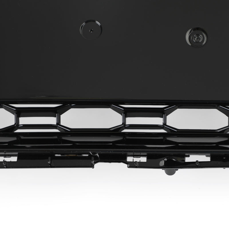 Grade dianteira esportiva estilo favo de mel RS5 para Audi A5 S5 B9 2017-2019 preto brilhante