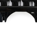 Grade dianteira esportiva estilo favo de mel RS5 para Audi A5 S5 B9 2017-2019 preto brilhante