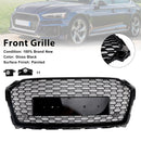 RS5 Style Sport Frontgrill mit Wabendesign für Audi A5/S5 B9 2017–2019