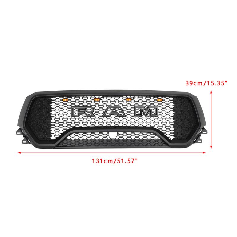 TRX Style LED-bikakemönster framgrill passar till Dodge Ram 1500 2019-2022