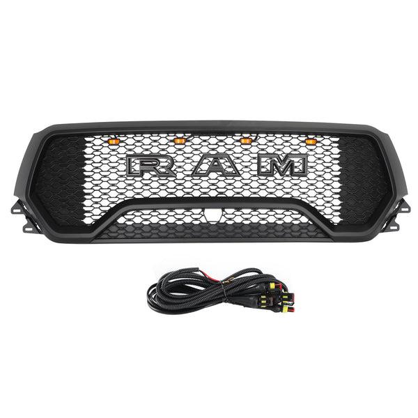 TRX Style LED-bikakemönster framgrill passar till Dodge Ram 1500 2019-2022