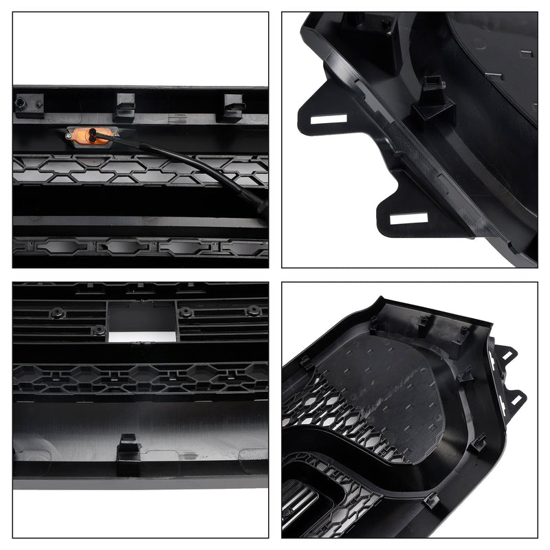 2019–2024 Dodge Ram 1500 Schwarzer Frontgrill in Wabenform für die obere Motorhaube
