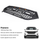 Grade superior da grade do para-choque dianteiro estilo Raptor para Ford Edge 2015-2018 preta