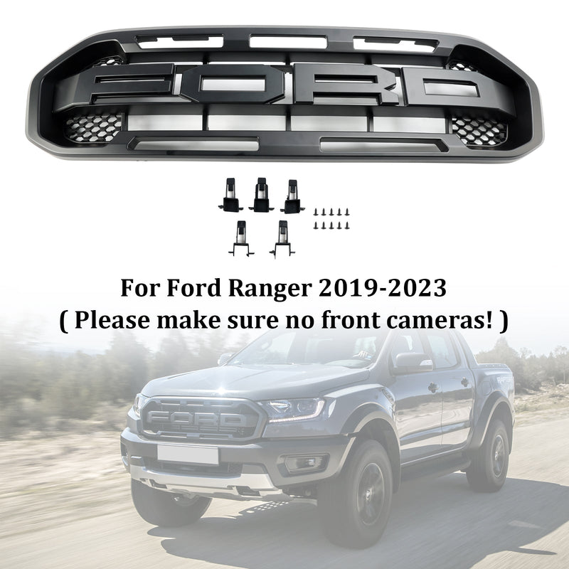 2019-2023 Ford Ranger Black Raptor Style frontkofangergitter