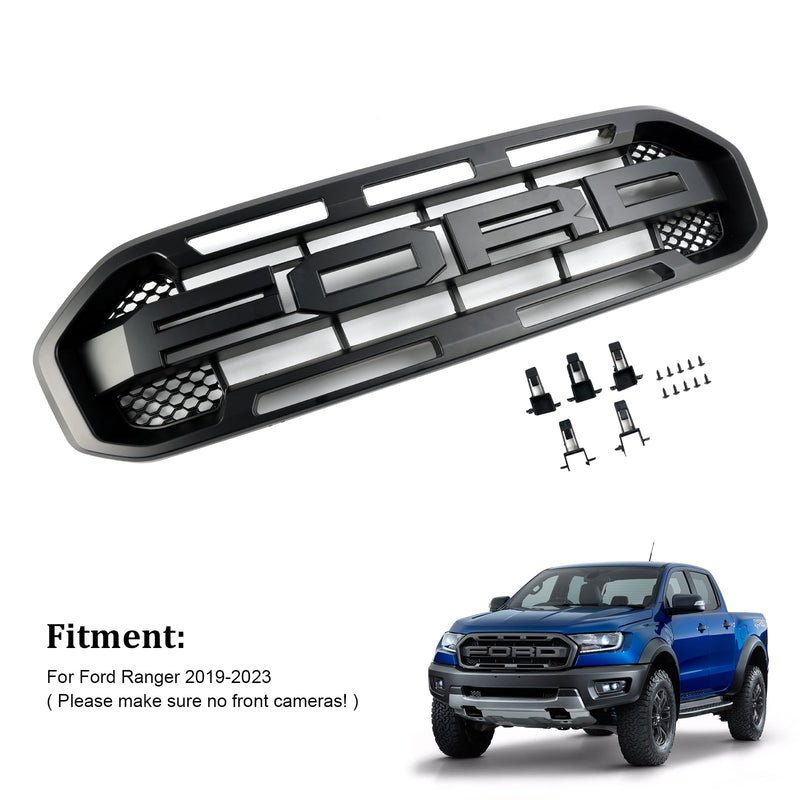 2019-2023 Ford Ranger Black Raptor Style frontkofangergitter