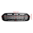 2019–2023 Ford Ranger T8 Musta etukerroksen baarigrilli LED-valolla