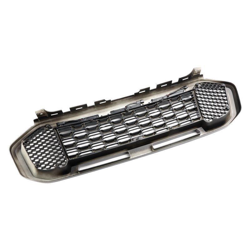 2019–2023 Ford Ranger T8 Musta etukerroksen baarigrilli LED-valolla