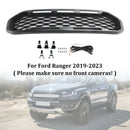 2019-2023 Ford Ranger T8 Etukerroksen baarigrilli, musta, LED-valolla