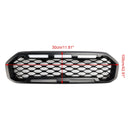 2019-2023 Ford Ranger T8 Etukerroksen baarigrilli, musta, LED-valolla