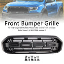 Raptor Style Front Bumper Grille Grill pro Ford Ranger 2019-2023 černá