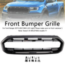 Ford Ranger Raptor Style Frontgrill (2019-2023) - Sort højglans kofangergrill