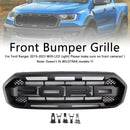Raptor Style Frontstoßstangengrill Grille Fit Ford Ranger 2019-2023 Schwarz
