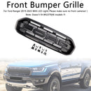 Raptor Style Frontstoßstangengrill Grille Fit Ford Ranger 2019-2023 Schwarz