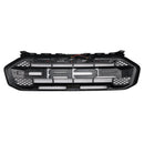 Raptor Style Frontstoßstangengrill Grille Fit Ford Ranger 2019-2023 Schwarz