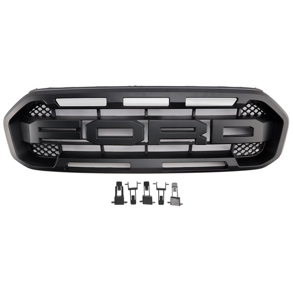 BAR GRILL GRILL GRILL FOR FORD RANGER 2019-2023 černá