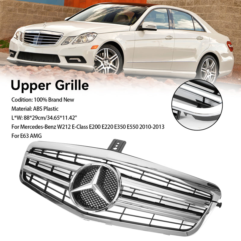 Grade do pára-choque dianteiro para Mercedes-Benz W212 Classe E E350 E550 2010-2013
