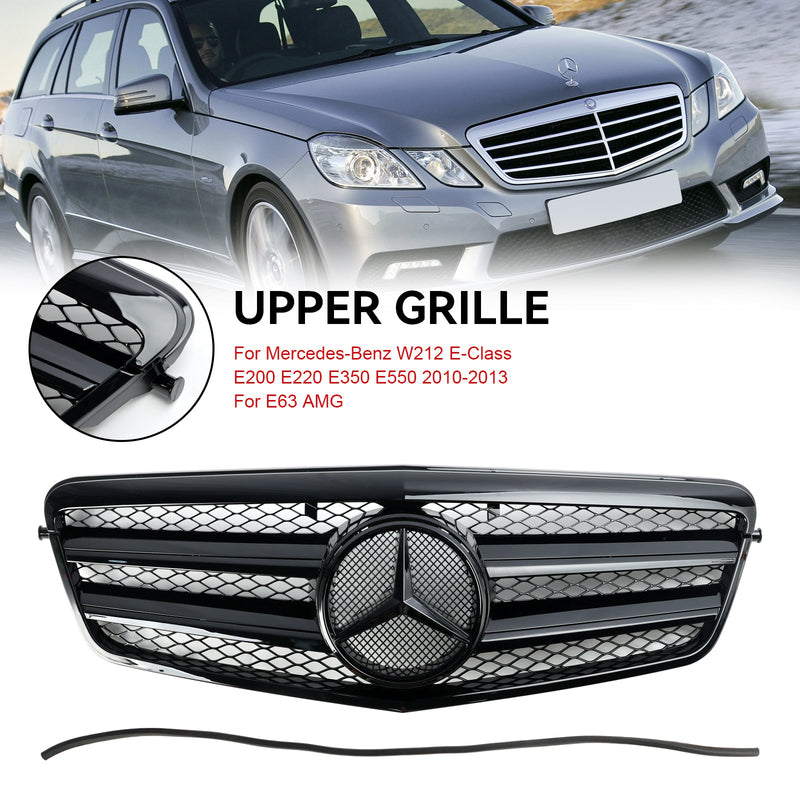 2010-2013 Mercedes Benz E-klass W212 E350 E550 främre stötfångargrill