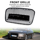 2012-2015 Audi A6 C7 S6 RS6 stil honeycomb grill for støtfanger foran