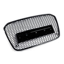 2012-2015 Audi A6 C7 S6 RS6 stil honeycomb grill for støtfanger foran