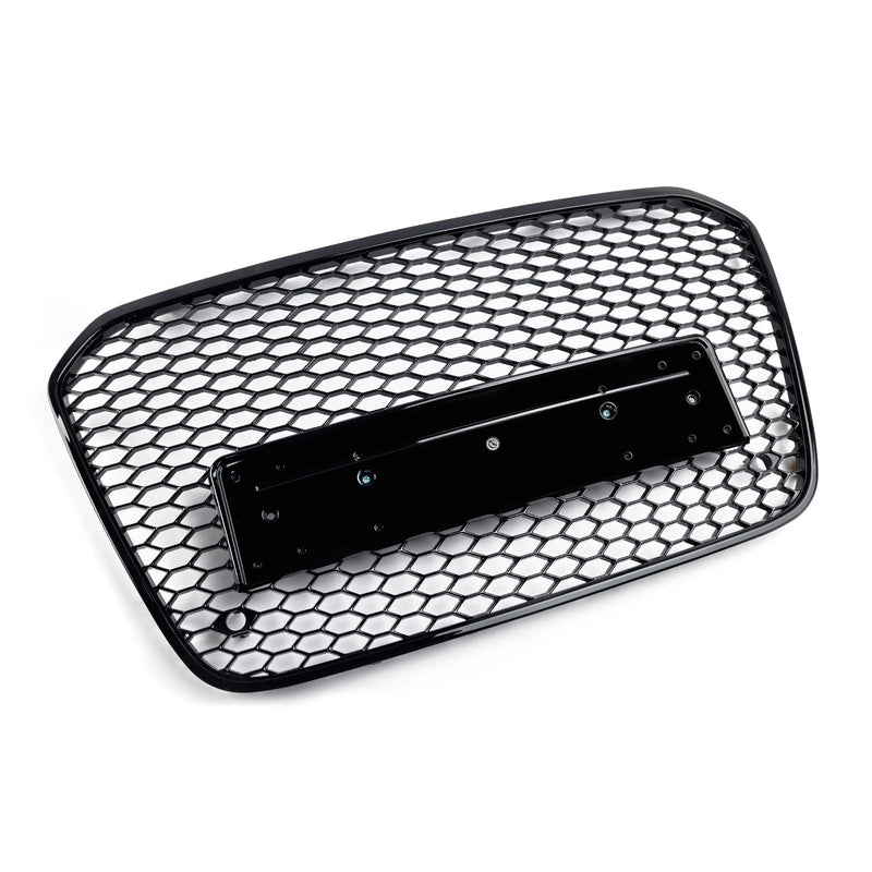 2012-2015 Audi A6 C7 S6 RS6 stil honeycomb grill for støtfanger foran