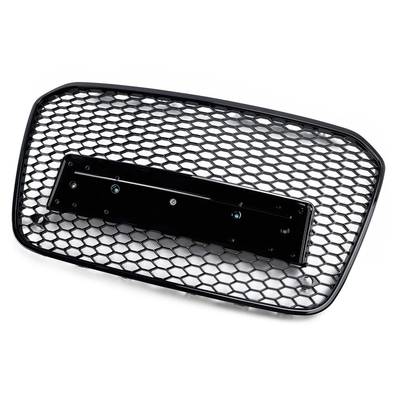 2012-2015 Audi A6 C7 S6 RS6 stil honeycomb grill for støtfanger foran