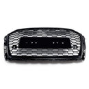 2017-2019 Audi A3 8V RS3 Style Honeycomb Mesh Front Bumper Grill Svart
