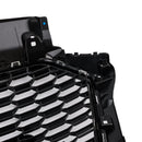 2017–2019 Audi A3 S3 W/ACC RS3 Style Waben-Kühlergrill, Schwarz