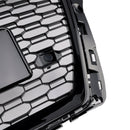 2017–2019 Audi A3 S3 W/ACC RS3 Style Waben-Kühlergrill, Schwarz
