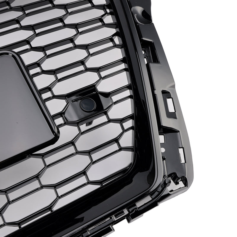 2017–2019 Audi A3 S3 W/ACC RS3 Style Waben-Kühlergrill, Schwarz
